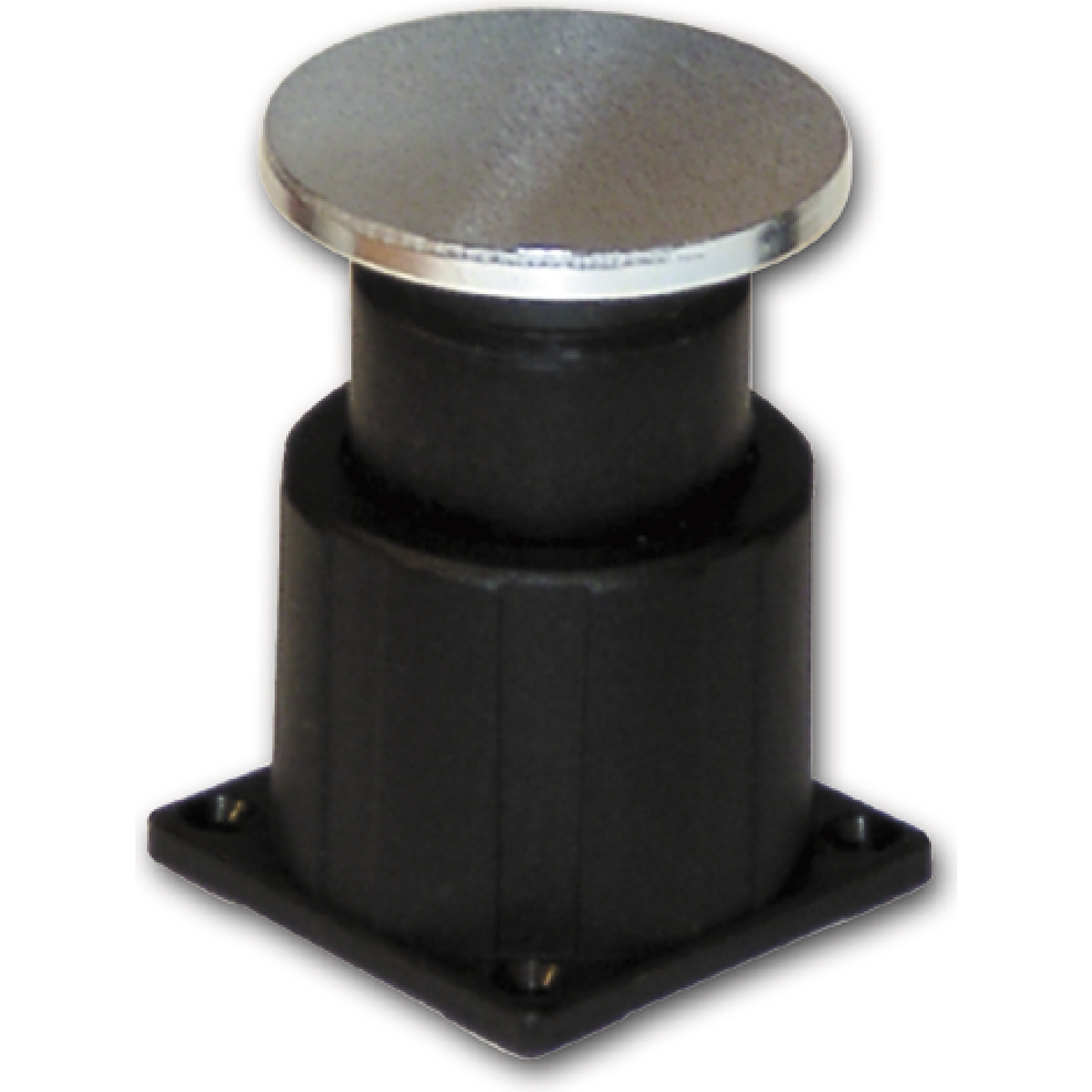 Haftmagnet-Gegenplatte, Gr. 05, mitFederung, Platte 55 x 55 mm, Stahl verzinkt