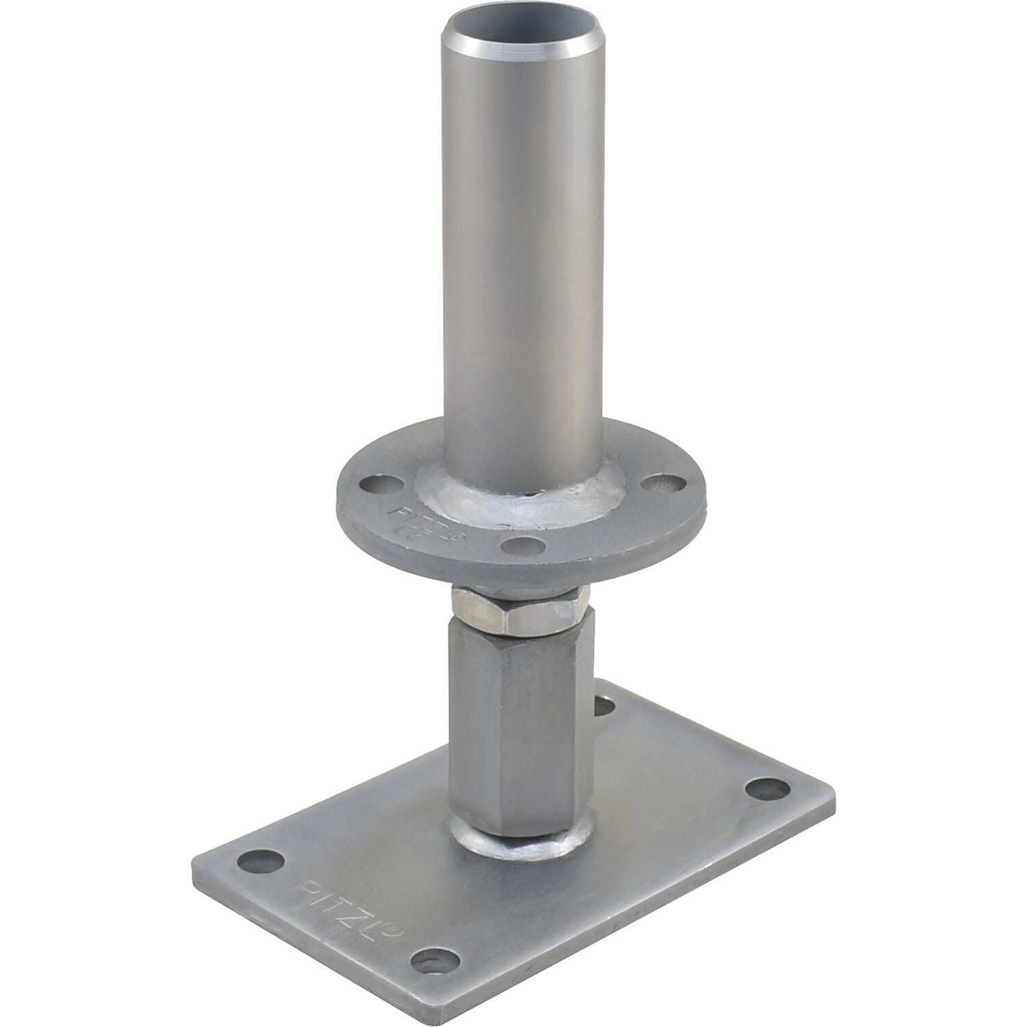 Pitzl Pfostenträger Typ 10930.1600 ZiNiP beschichtet rechts/links