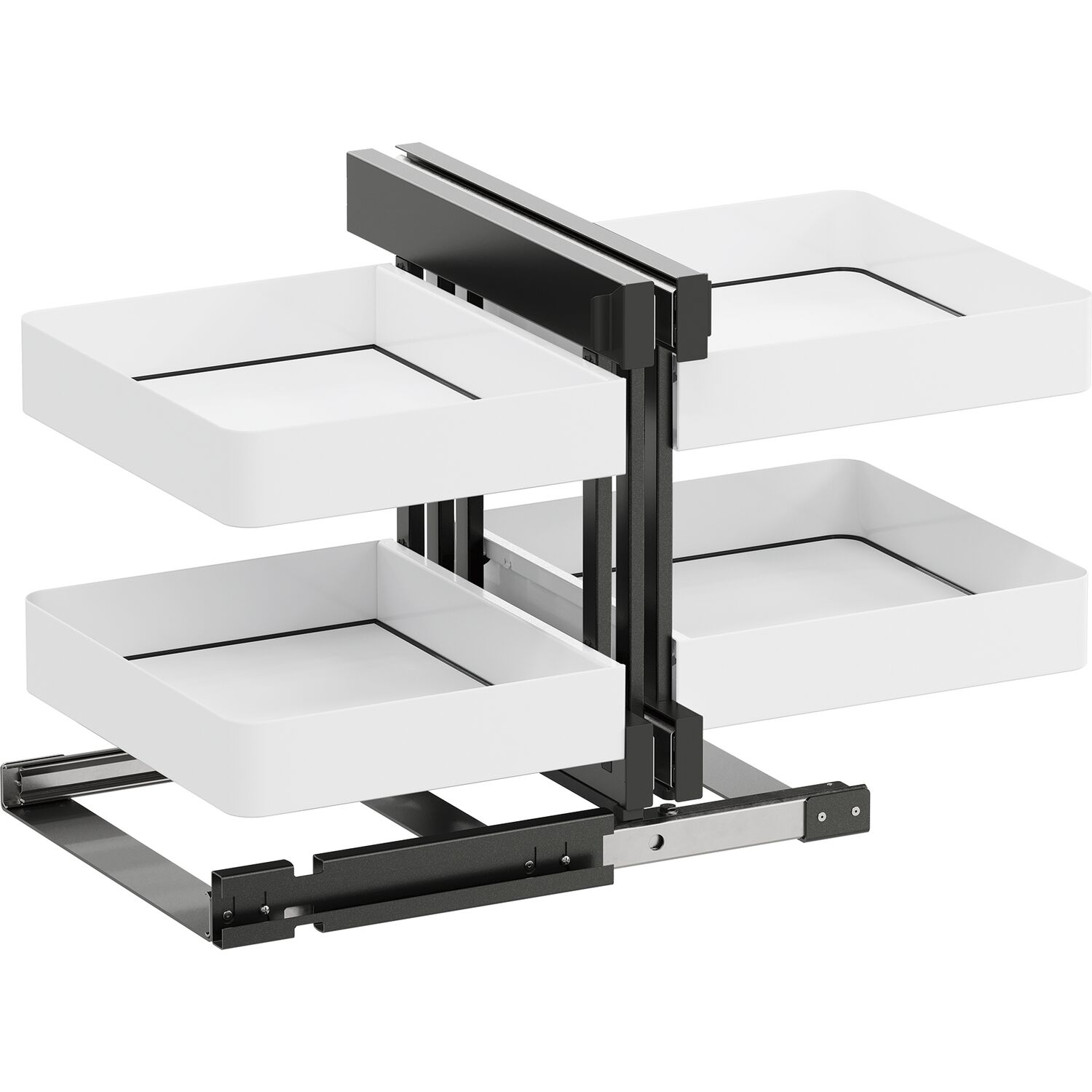 Vauth-Sagel VS COR Flex Eckauszug Set Planero KB 1200 mm Weiß/Lava