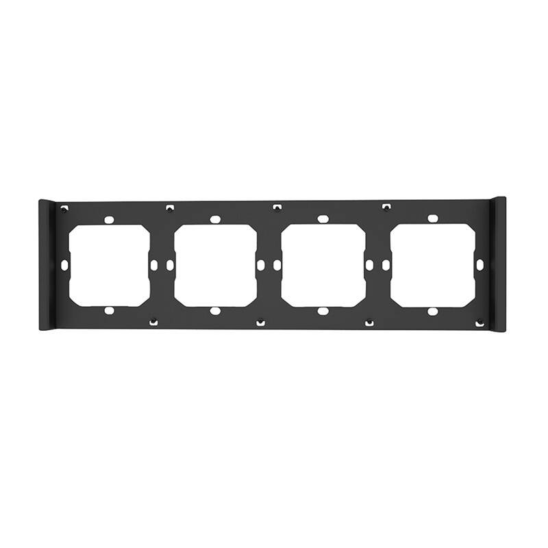Sonoff Rahmen für Wandschalter M5 80 4fach graphite