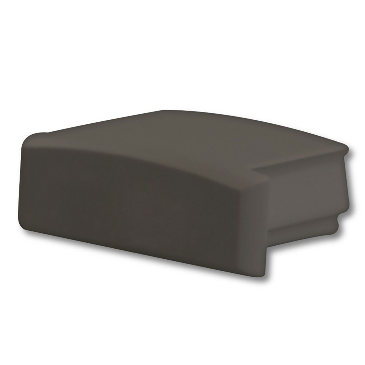 ISOLED Endkappe EC1B schwarz für Profil SURF12 FLAT 1 STK