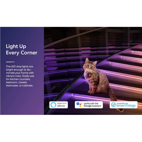 Meross Smartes LED Strip with RGBWW 5m WiFi HomeKit