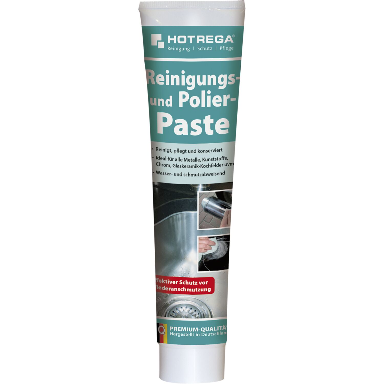solido Edelstahl Reinigungs- und Polierpaste