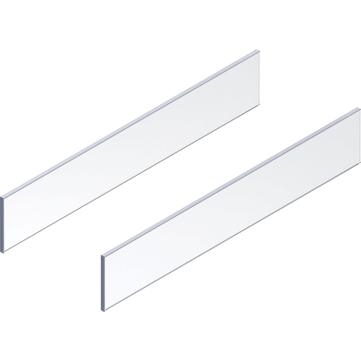 blum MERIVOBOX Einschubelement Seite, NL 600 mm, Glas klar