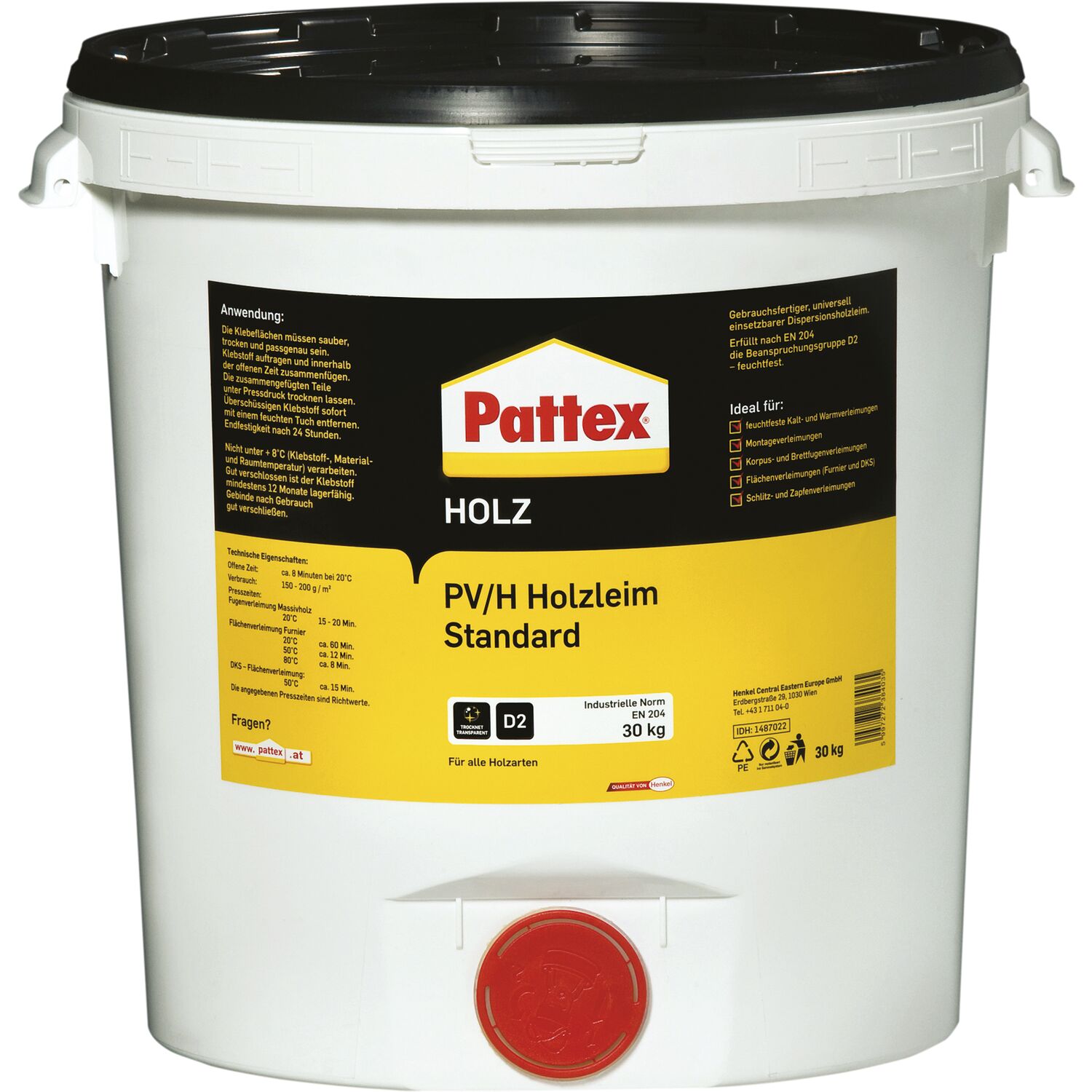 Pattex PV/H Standard Holzleim D2 30kg