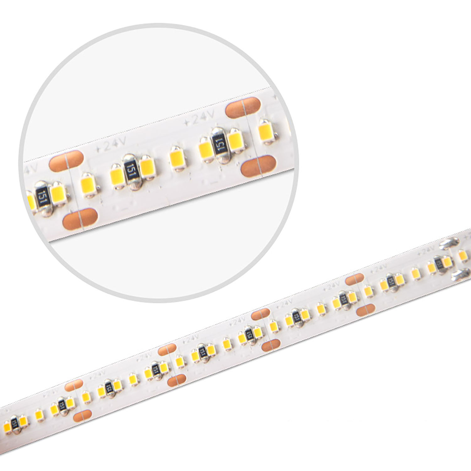 ISOLED LED CRI942 Linear10 Flexband 24V DC 22W IP20 4200K 5m Rolle 300 LED/m