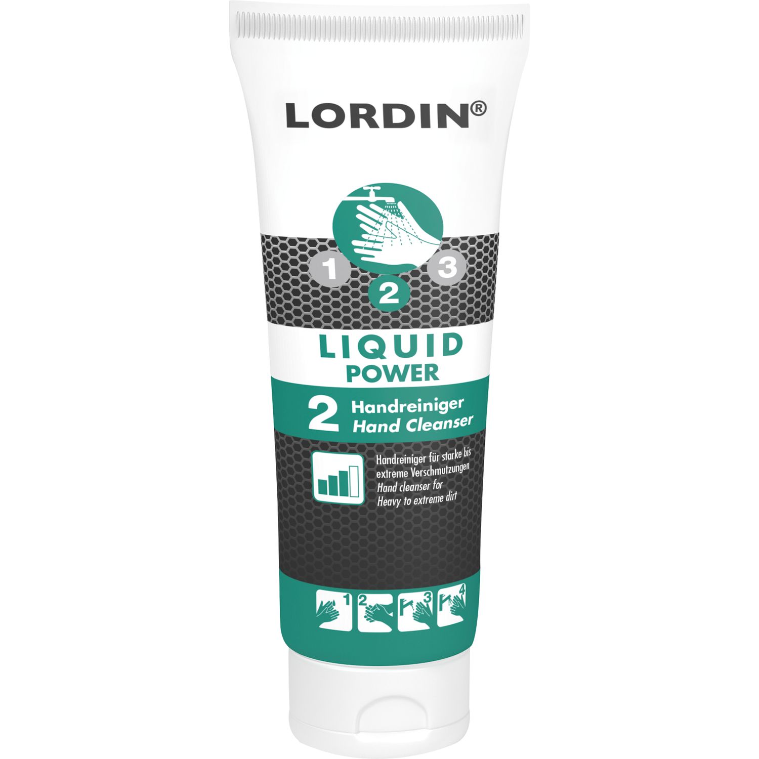 Lordin Handwaschpaste Lordin®Liquid Power 250ml Flasche für stärkste Verschmutzungen