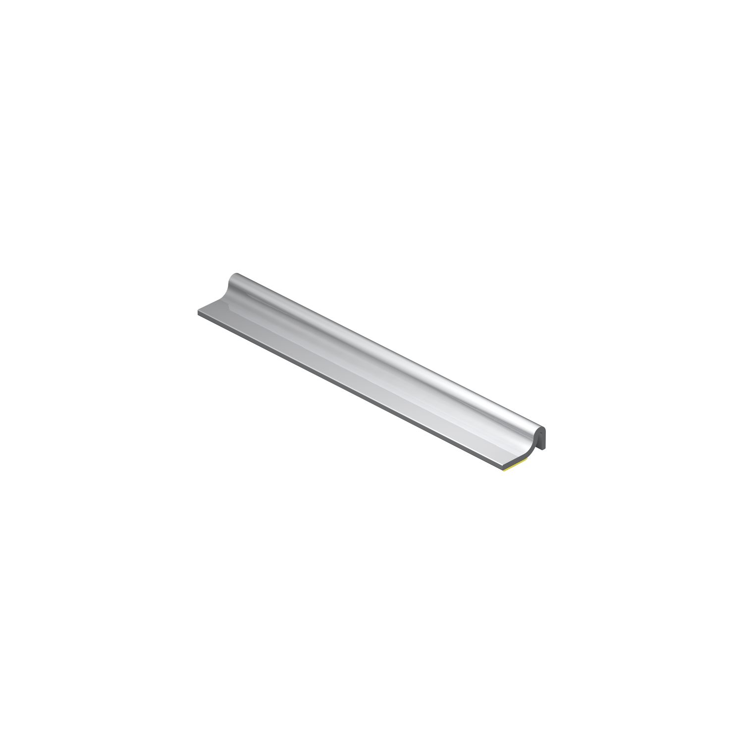 SUPRA Einbahn - Laufschiene auf Maß, Aluminium natur eloxiert (250 mm)