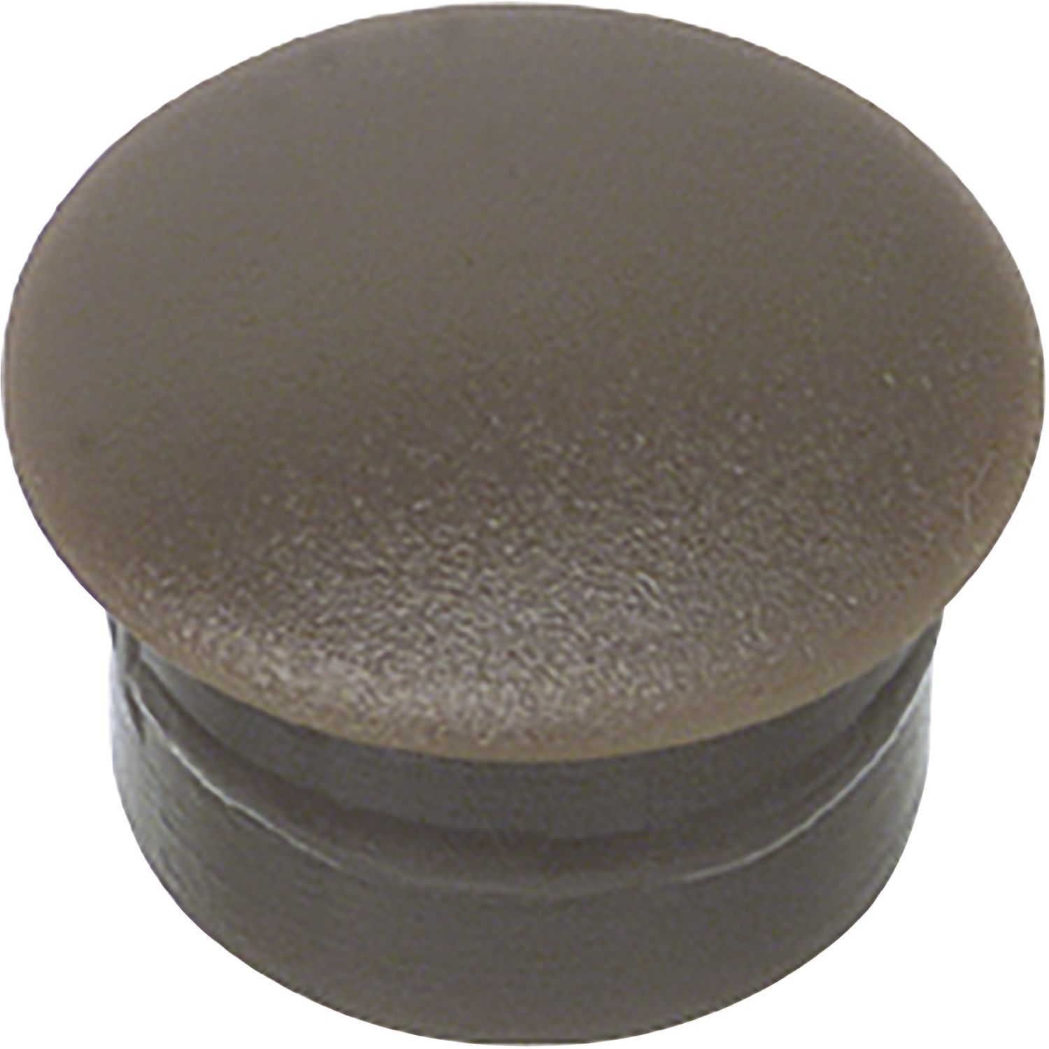 Abdeckkappen Kunststoff 10 mm braun