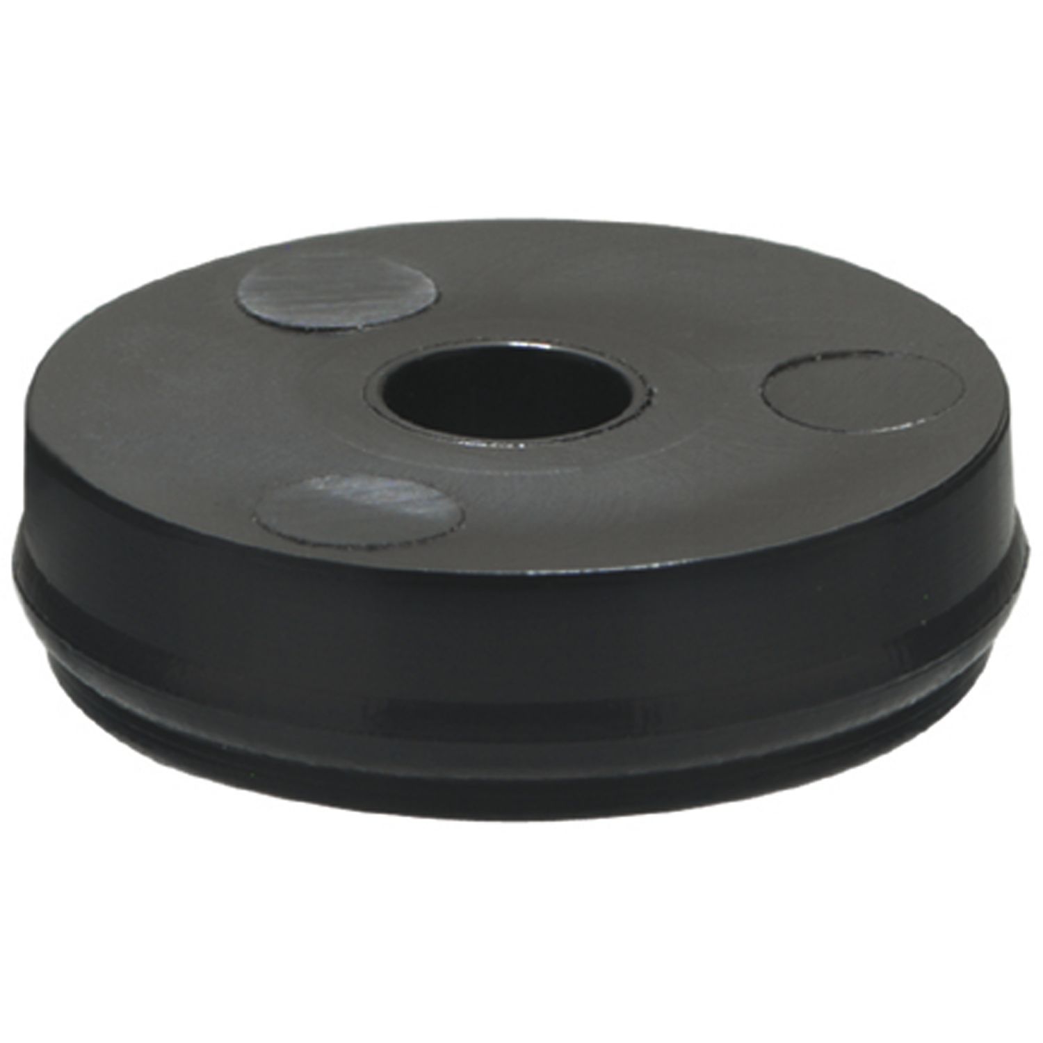 QuickClick Basic zum Anschrauben ø 14mm, Höhe 4 mm, Kunststoff schwarz
