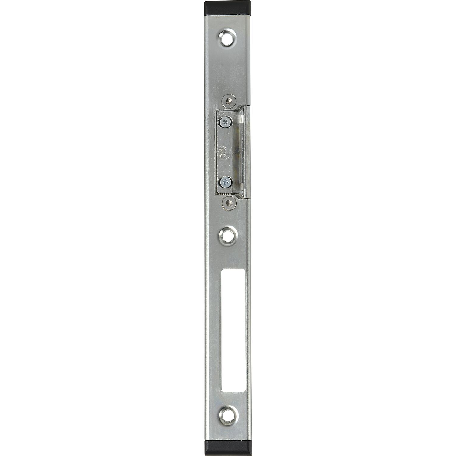 GU Schließblech GU-Secury verstellbar links, Falz 11 mm, verzinkt silber