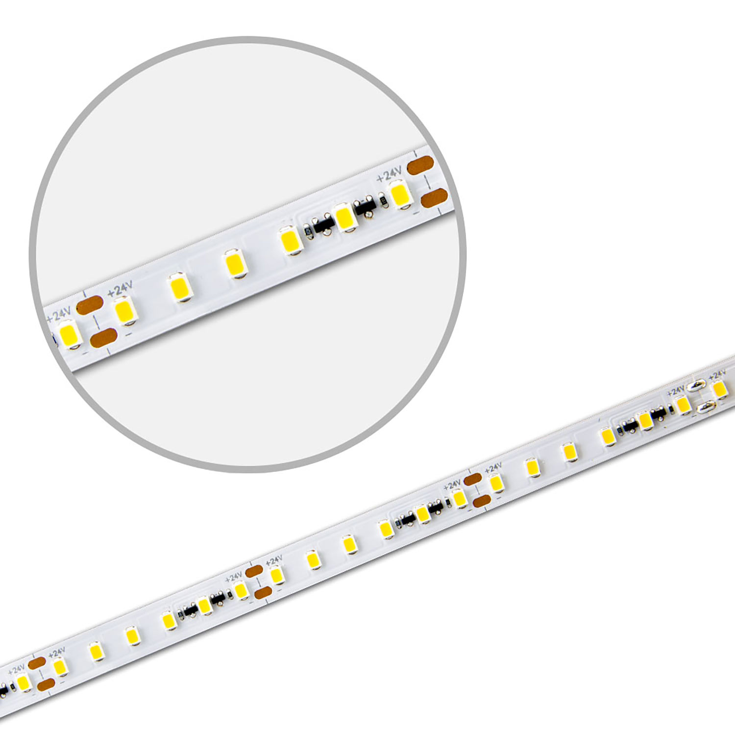 ISOLED LED CRI940 CC Flexband 24V DC 12W IP20 4000K 15m Rolle 120 LED/m