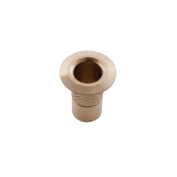 IBFM Bodenbüchse ohne Verschluss, 12 mm, Messing blank