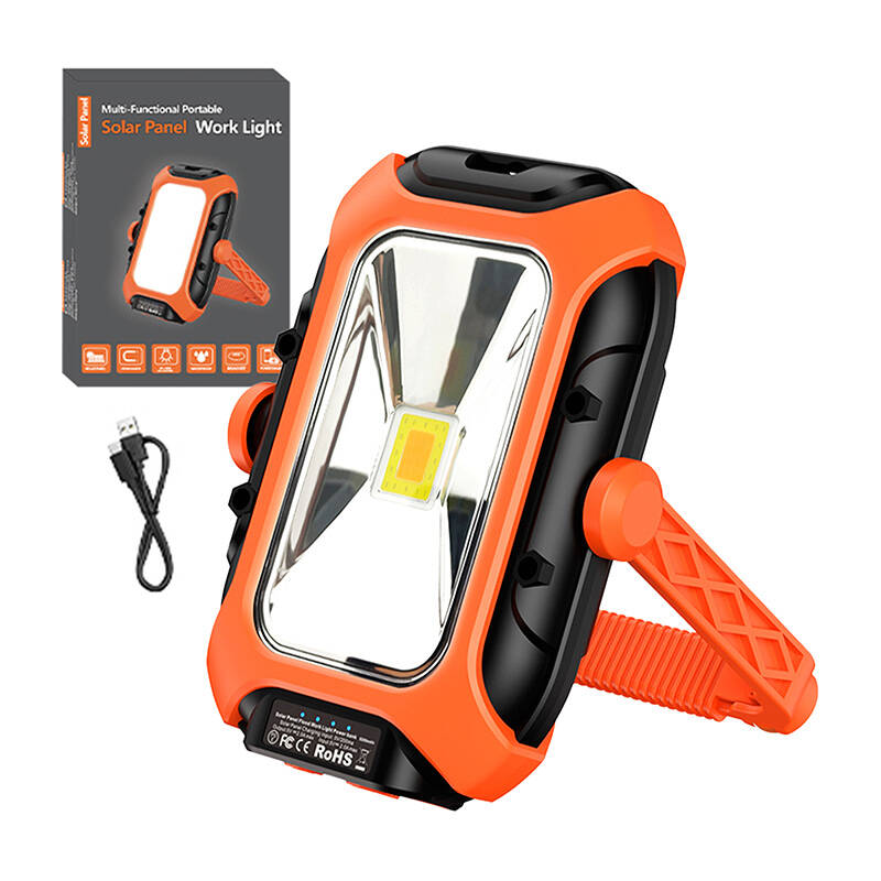 Superfire Arbeitslampe GM05 mit Solarpanel 500 Lumen