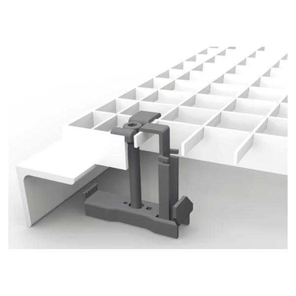 Befestigungsklemme für Maschenweite 33 x 33 mm