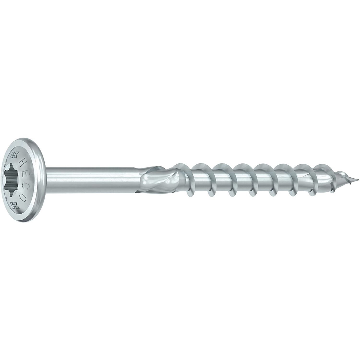 HECO-Topix-plus Holzbauschraube Tellerkopf 8.0x360 TG TX40 verzinkt (50 Stück)
