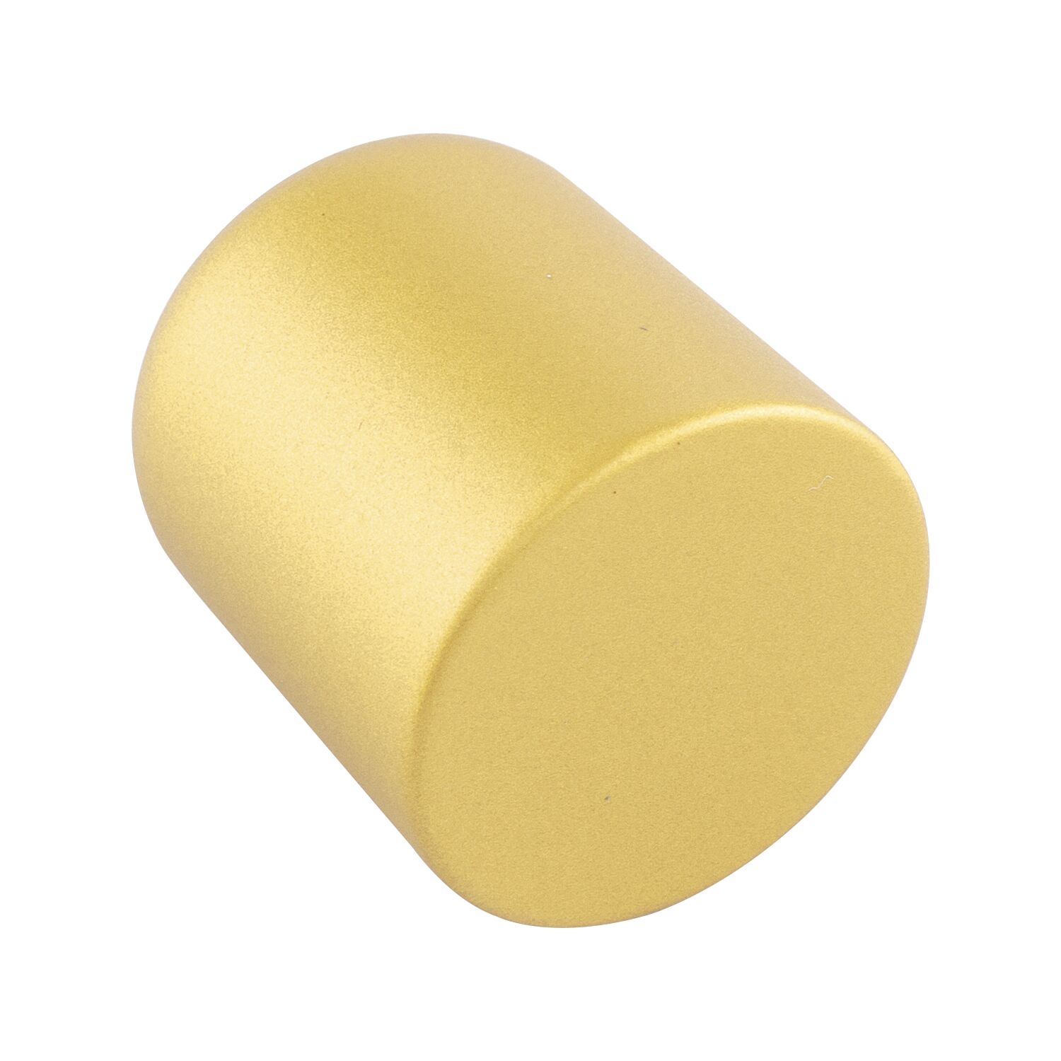 ESTAMP Möbelknopf Mini R ø 25, Tiefe 28 mm, Zinkdruckguss gold matt lackiert