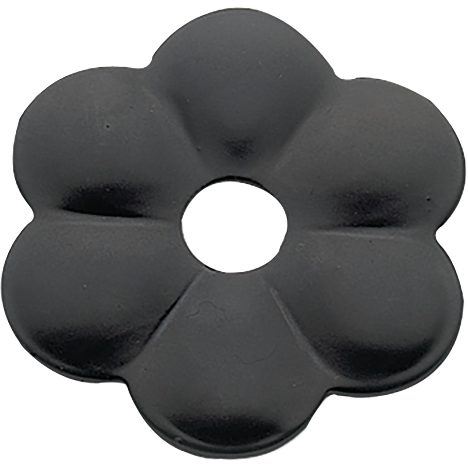 Hofmann Zierrosette (Pfettenscheibe) ø 80x4 mm, Bohr-ø 17 mm, schwarz pulverbesch. (C)
