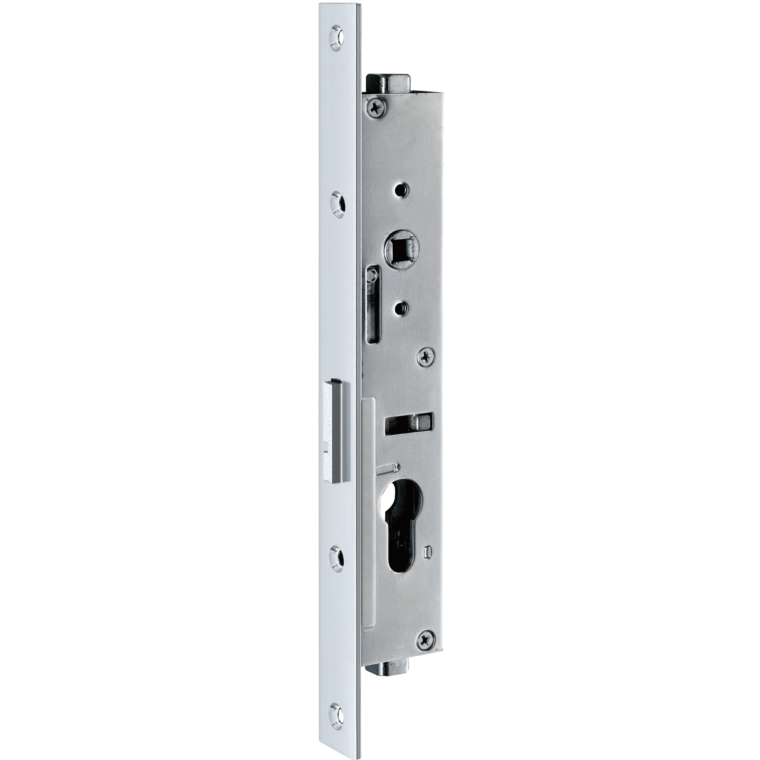 Fuhr Einbauriegel sperrbar PZ mit Riegel, DM 21 , Stulp 270 x 24 x 3mm,Stahl verzinkt