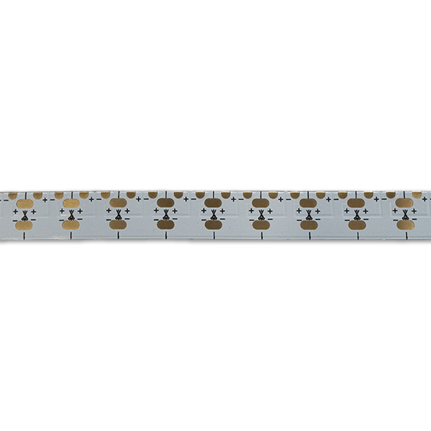 ISOLED Eckverbindung PCB zum Einlöten für 10mm Flexband 2 polig 50 Stk auf Rolle