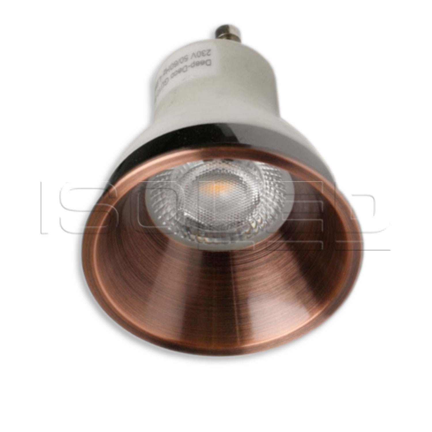 ISOLED Cover für LED Spot und LED Modul SYS-GU10 rosegold rückversetzt UGR