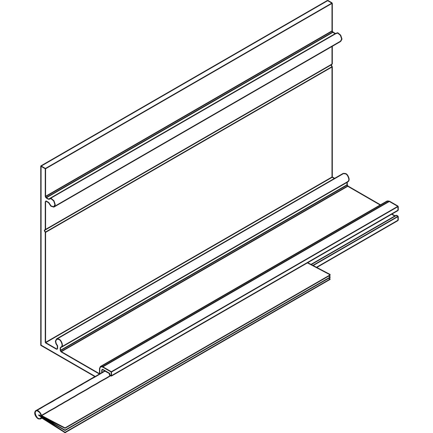 DORMA-Glas Muto 80/150 Sichtschutzbürste auf Maß Glas 12-13,5 mm grau