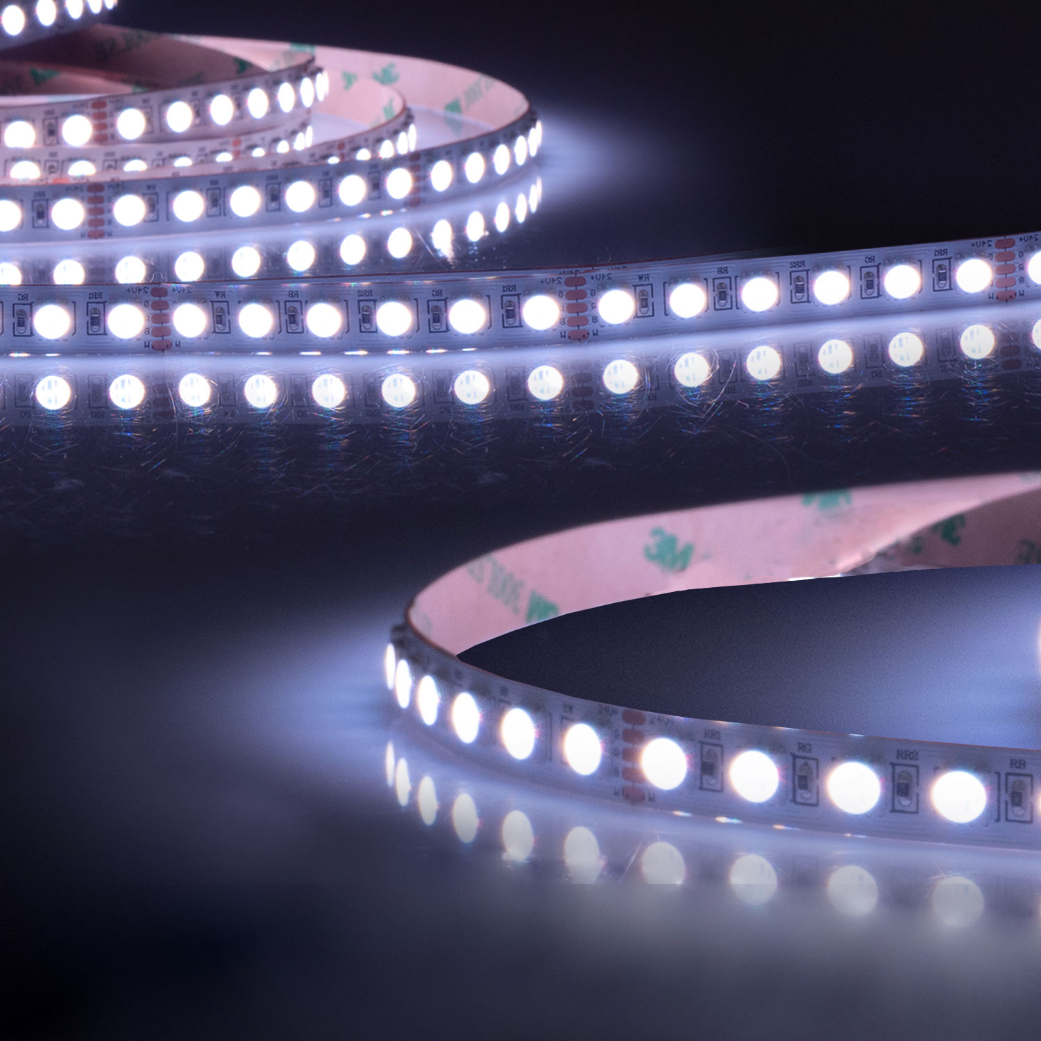 ISOLED LED SIL RGB+WW Flexband 24V DC 19W 4in1 Chip 5m Rolle 96 LED/m