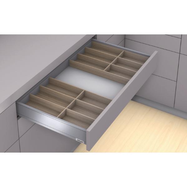 blum AMBIA-LINE Besteckeinsatz NL450mm,B300mm, Bardolino Eiche