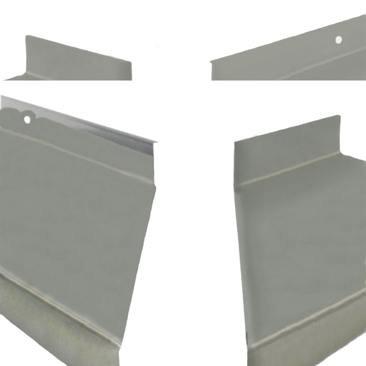 solido Verbinder Standard 25 mit Dichtteil Alu blank 90° Außenecke 320 mm