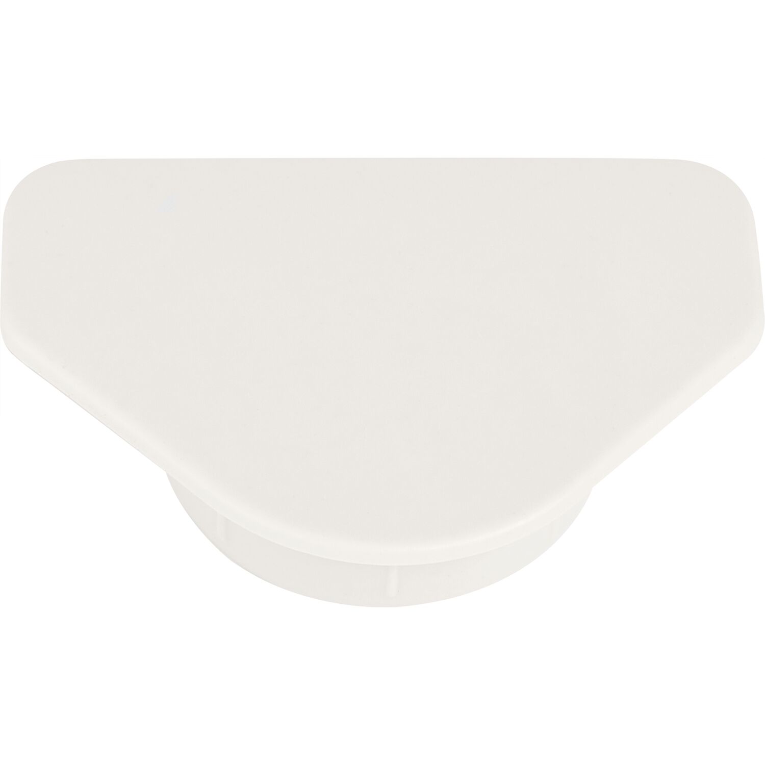 Henke Scharniertopf Abdeckkappe mit Abdeckfläche ø 35mm Kunststoff weiß