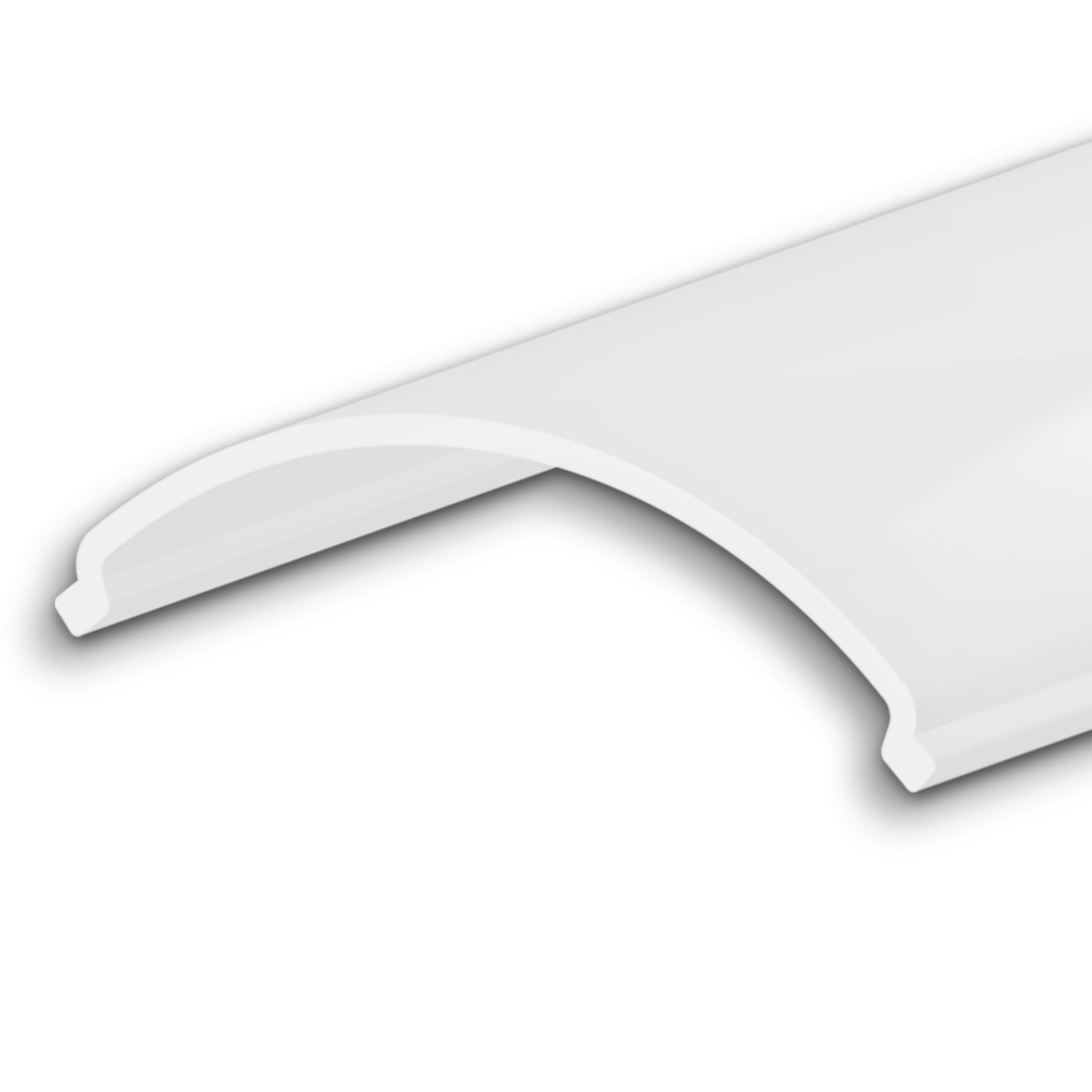 ISOLED Abdeckung COVER49 opal/satiniert 200cm für Profil CORNER10 SLIM