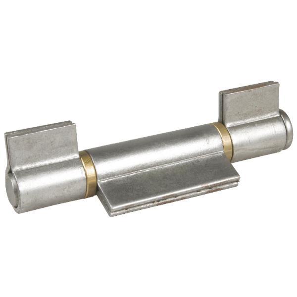 IBFM Anschweißband 3-teilig I-Lappen, Stift 20 mm, Stahl blank