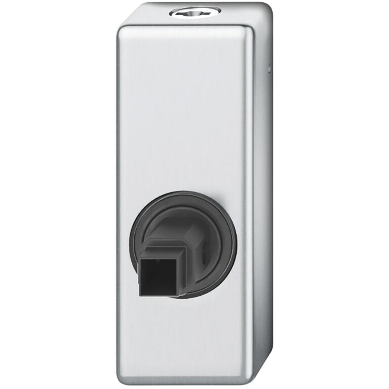 FSB FSB Fenstergriff Adapter-Rosette eckig abschließbar, Edelstahl matt