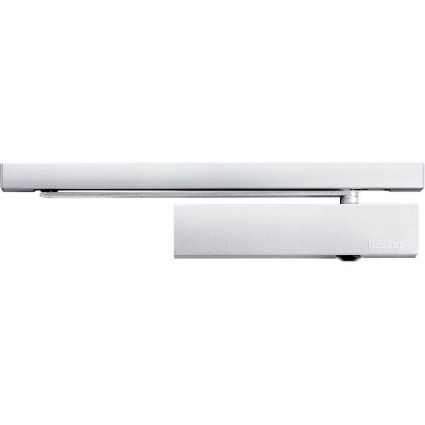 GEZE Türschließer TS 5000 ECline, EN 3-5, 1-flg. Gleitschiene, silber